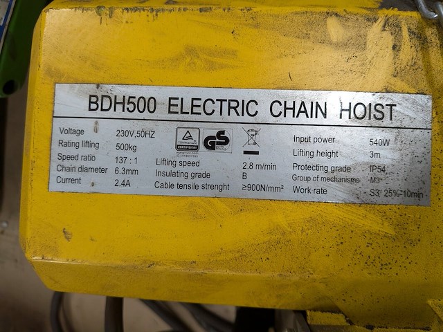 3x elektrische lierinrichting o.a. 2x kwint st05 - afbeelding 3 van  8