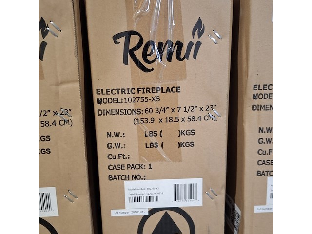 3x elektrische sfeerhaard remii, 102755-xs, zwart, 2017 - afbeelding 3 van  3