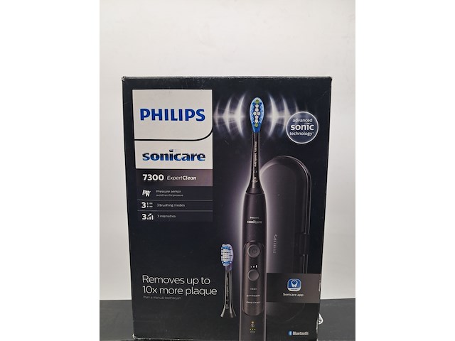 3x elektrische tandenborstel, philips, sonicare 7300 expertclean - afbeelding 2 van  3