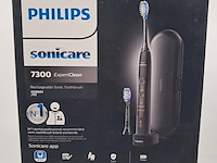 3x elektrische tandenborstel, philips, sonicare 7300 expertclean - afbeelding 3 van  3