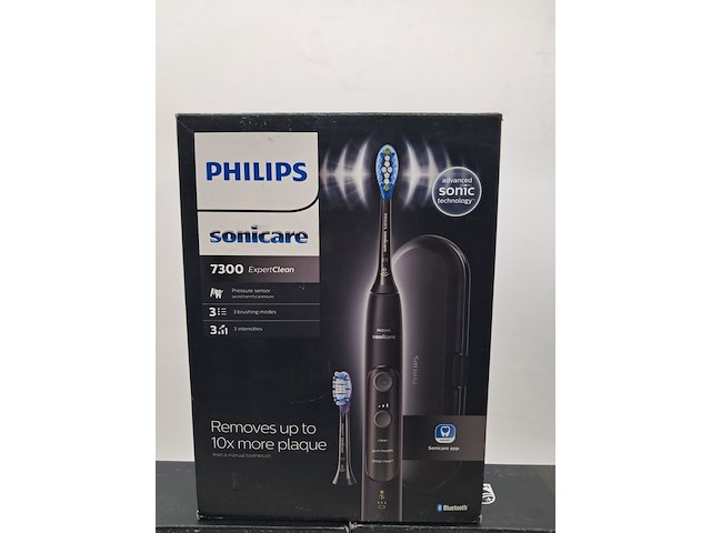 3x elektrische tandenborstel, philips, sonicare 7300 expertclean - afbeelding 2 van  3