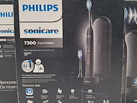 3x elektrische tandenborstel, philips, sonicare 7300 expertclean - afbeelding 3 van  3