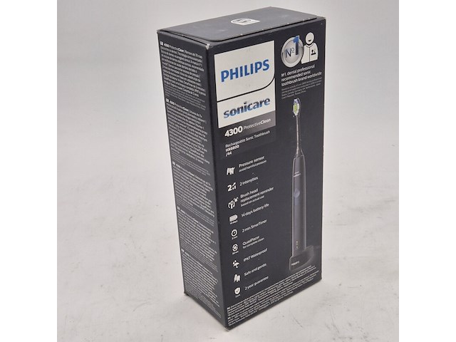 3x elektrische tandenborstel, phillips, sonicare 4300 protectiveclean - afbeelding 3 van  4