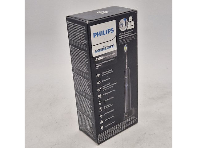 3x elektrische tandenborstel, phillips, sonicare 4300 protectiveclean - afbeelding 3 van  4