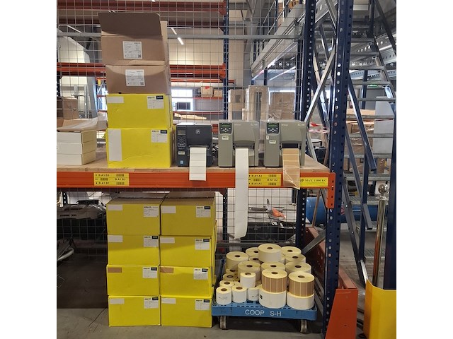 3x etiketprinter, zebra, s4m / zt230 - afbeelding 1 van  13