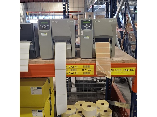 3x etiketprinter, zebra, s4m / zt230 - afbeelding 6 van  13