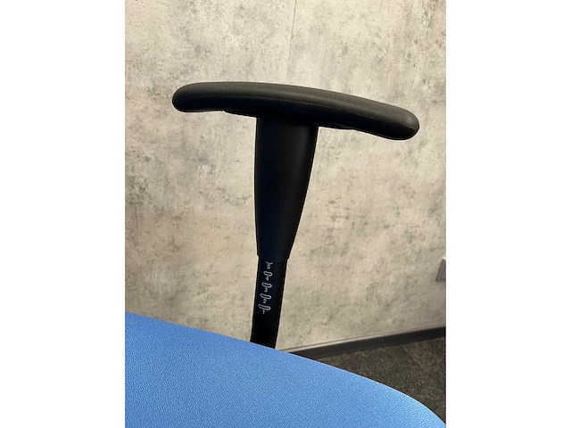 3x euroseats - bureaustoel - blauw - afbeelding 2 van  12