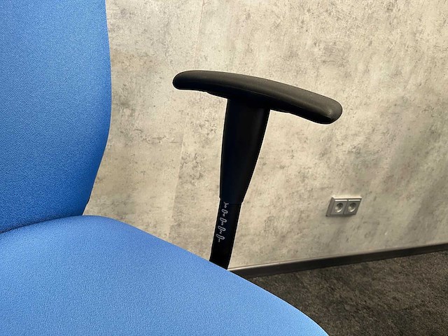 3x euroseats - bureaustoel - blauw - afbeelding 6 van  12