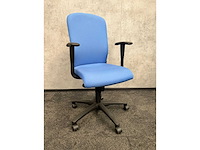 3x euroseats - bureaustoel - blauw - afbeelding 9 van  12