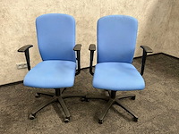 3x euroseats - bureaustoel - blauw - afbeelding 10 van  12