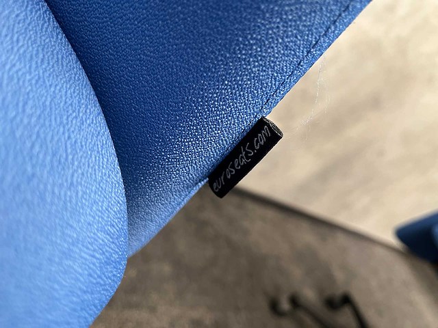 3x euroseats - bureaustoel - blauw - afbeelding 3 van  9