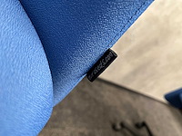 3x euroseats - bureaustoel - blauw - afbeelding 3 van  9