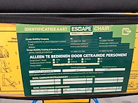 3x evacuatiestoel, evac chair, mk4 - afbeelding 2 van  11