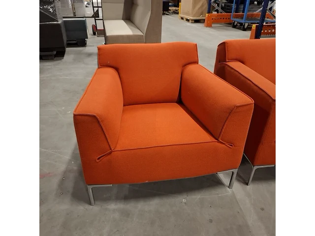 3x fauteuil, designonstock, oranje - afbeelding 5 van  10
