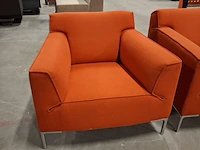 3x fauteuil, designonstock, oranje - afbeelding 5 van  10