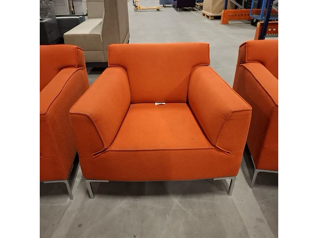 3x fauteuil, designonstock, oranje - afbeelding 6 van  10