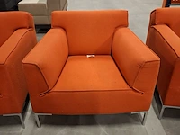 3x fauteuil, designonstock, oranje - afbeelding 6 van  10