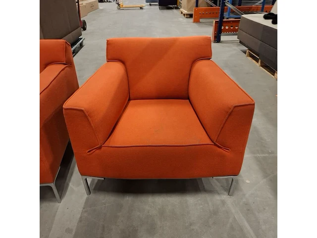 3x fauteuil, designonstock, oranje - afbeelding 7 van  10
