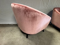 3x fauteuil richmond interiors, roze - afbeelding 3 van  7