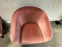 3x fauteuil richmond interiors, roze - afbeelding 6 van  7