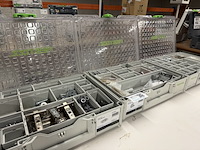 3x festool systainer organizer met inhoud - afbeelding 4 van  12