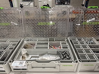 3x festool systainer organizer met inhoud - afbeelding 8 van  12