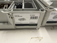 3x festool systainer organizer met inhoud - afbeelding 12 van  12