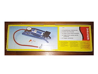 3x fiets voetpomp met manometer - afbeelding 3 van  3