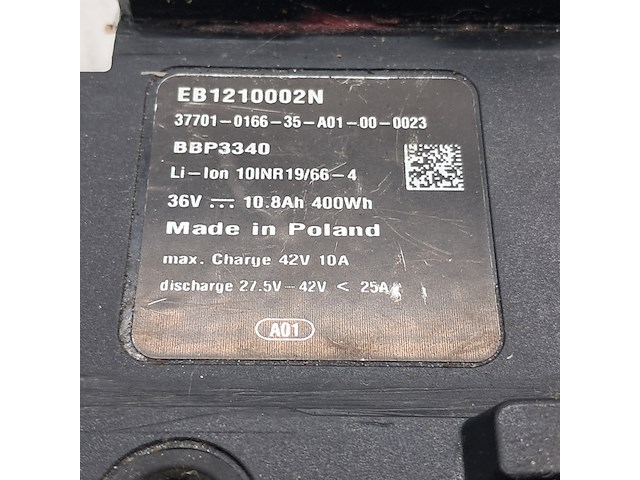 3x fietsaccu, bosch, powerpack 400 eb1210002n - afbeelding 10 van  14