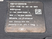 3x fietsaccu, bosch, powerpack 400 eb1210002n - afbeelding 10 van  14