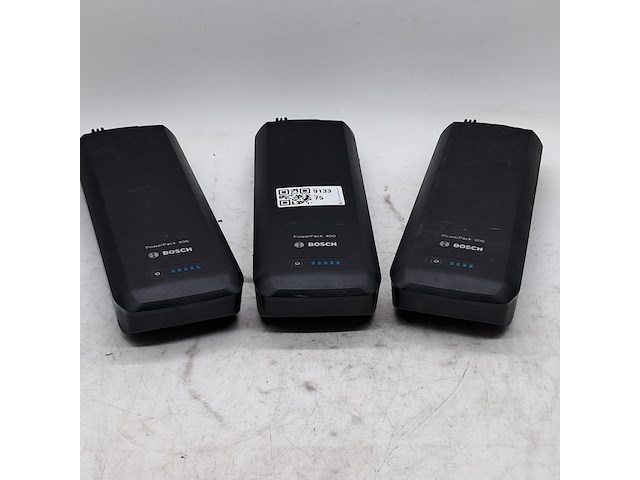 3x fietsaccu, bosch, powerpack 400 eb1210002n - afbeelding 1 van  14