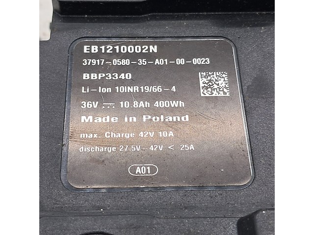 3x fietsaccu, bosch, powerpack 400 eb1210002n - afbeelding 6 van  14
