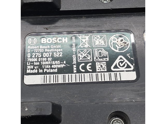 3x fietsaccu, bosch, powerpack 400 - afbeelding 9 van  11