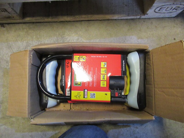 3x fiets/scooter/motor beugelslot burg wachter, hb 170/255 - afbeelding 1 van  1