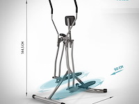 3x fitnessapparaten w.o. crosstrainer, halterbank physionics - afbeelding 1 van  6