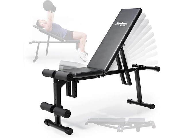 3x fitnessapparaten w.o. crosstrainer, halterbank physionics - afbeelding 2 van  6