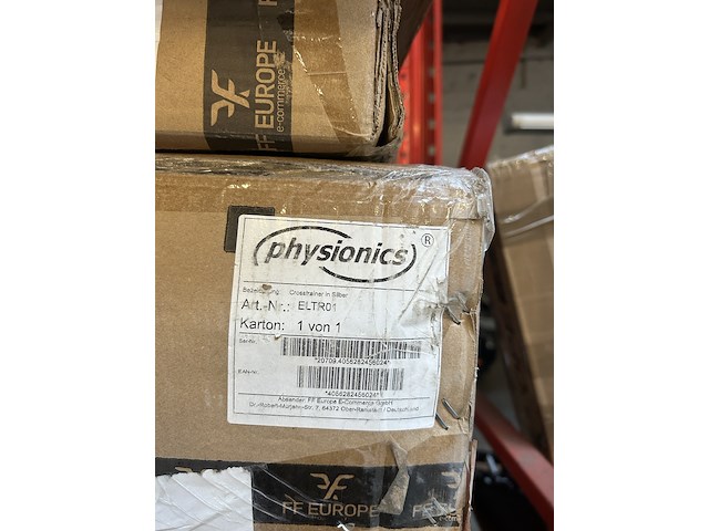 3x fitnessapparaten w.o. crosstrainer, halterbank physionics - afbeelding 4 van  6