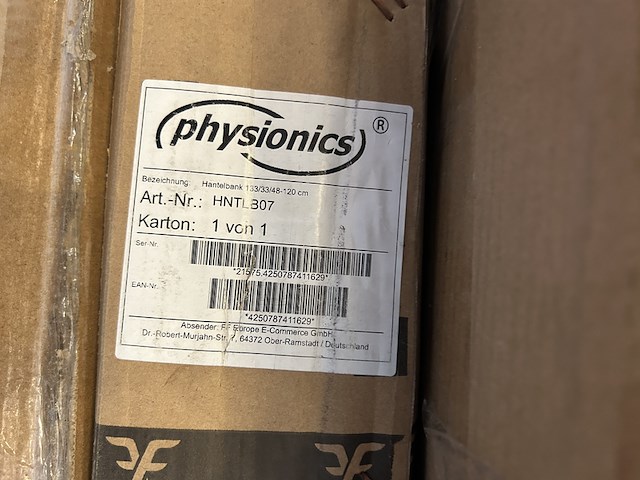 3x fitnessapparaten w.o. crosstrainer, halterbank physionics - afbeelding 5 van  6