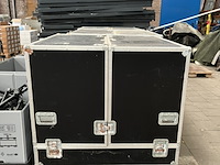 3x flightcase met tafel - afbeelding 2 van  5