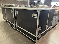 3x flightcase met tafel - afbeelding 5 van  5