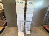 3x folderrek, westiform, wit en grijs - afbeelding 1 van  5