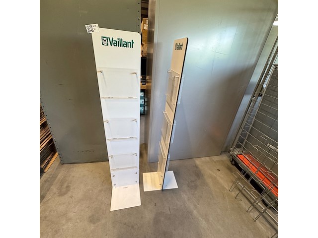 3x folderrek, westiform, wit en grijs - afbeelding 3 van  5