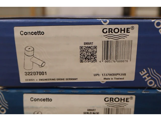 3x fonteinkraan grohe, concetto, chroom - afbeelding 2 van  5