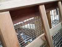3x gaaselementen met robuuste houten rand - afbeelding 5 van  6