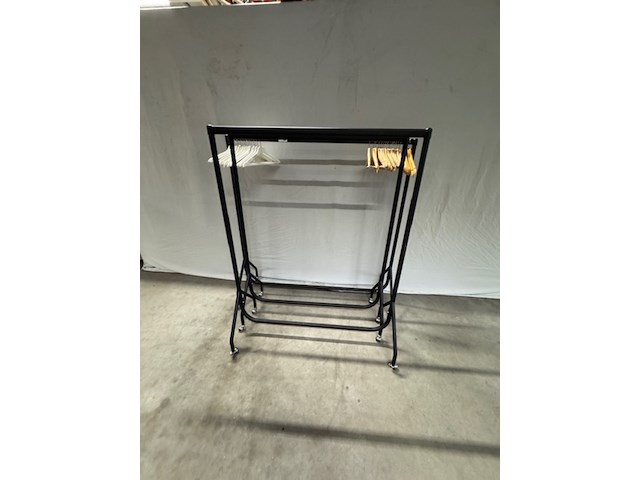 3x garderoberek, zwart, demontabel - afbeelding 1 van  5