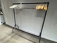 3x garderoberek, zwart, demontabel - afbeelding 2 van  5