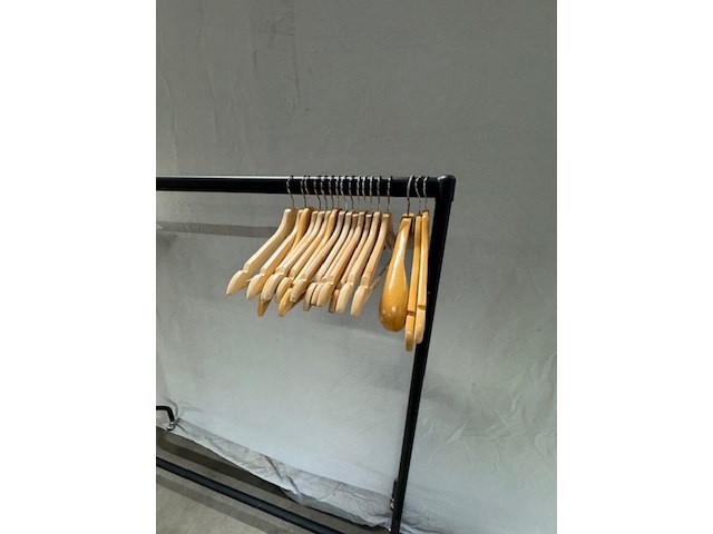 3x garderoberek, zwart, demontabel - afbeelding 3 van  5