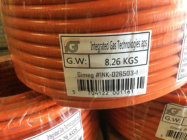 3x gasslangrollen van elk 50 meter gimeg - afbeelding 2 van  2