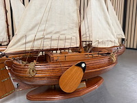 3x gedetailleerd houten scheepsmodel boeier - afbeelding 7 van  8