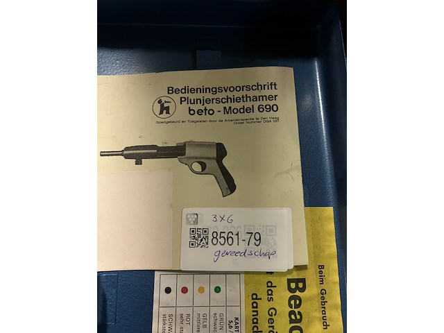 3x gereedschap w.o. plunjerschiethamer - afbeelding 5 van  7